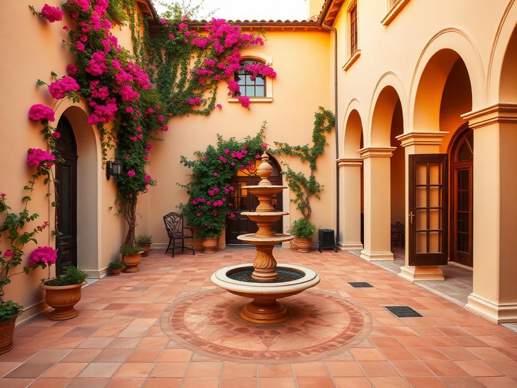 Tuscan Courtyard Villa